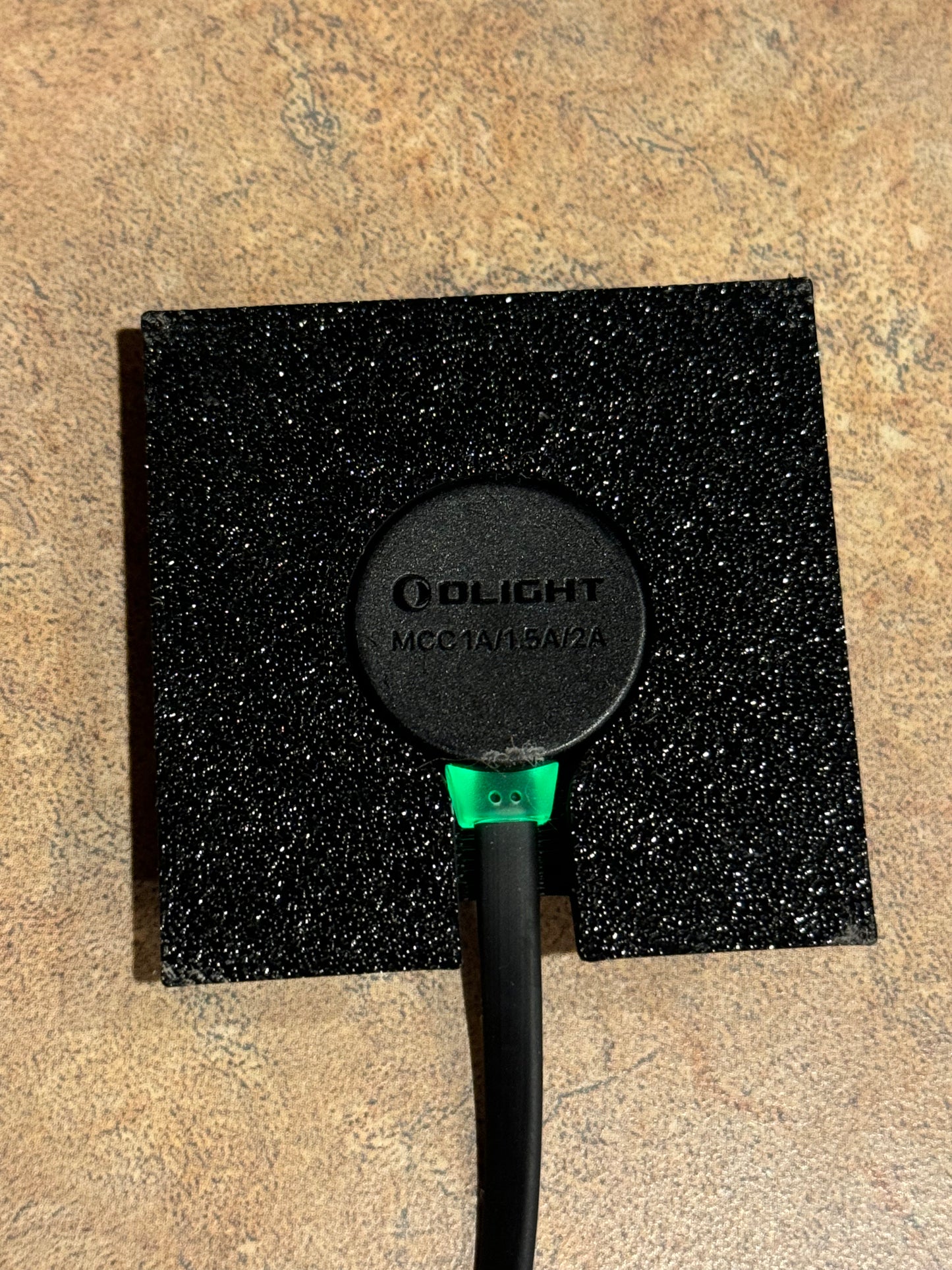 Olight Flashlight Magnetic Charging Dock – Flat mount